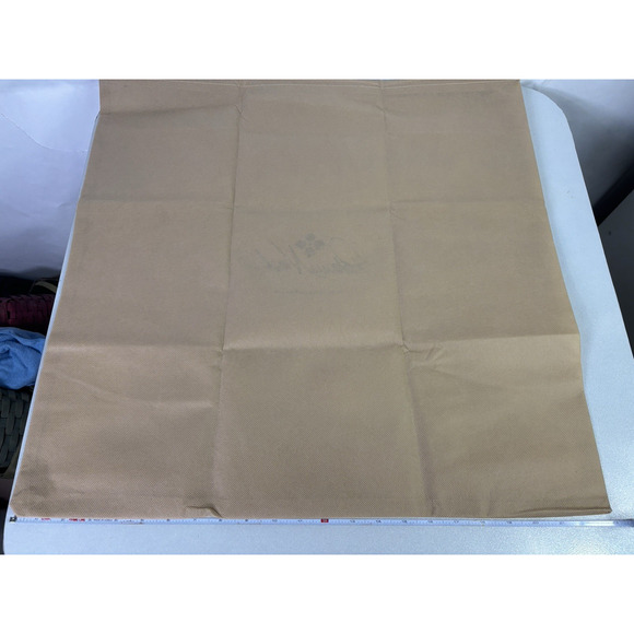 New Patricia Nash Dust Storage Drawstring Bag 23" x 23” - Camel Beige Brown - Picture 4 of 5